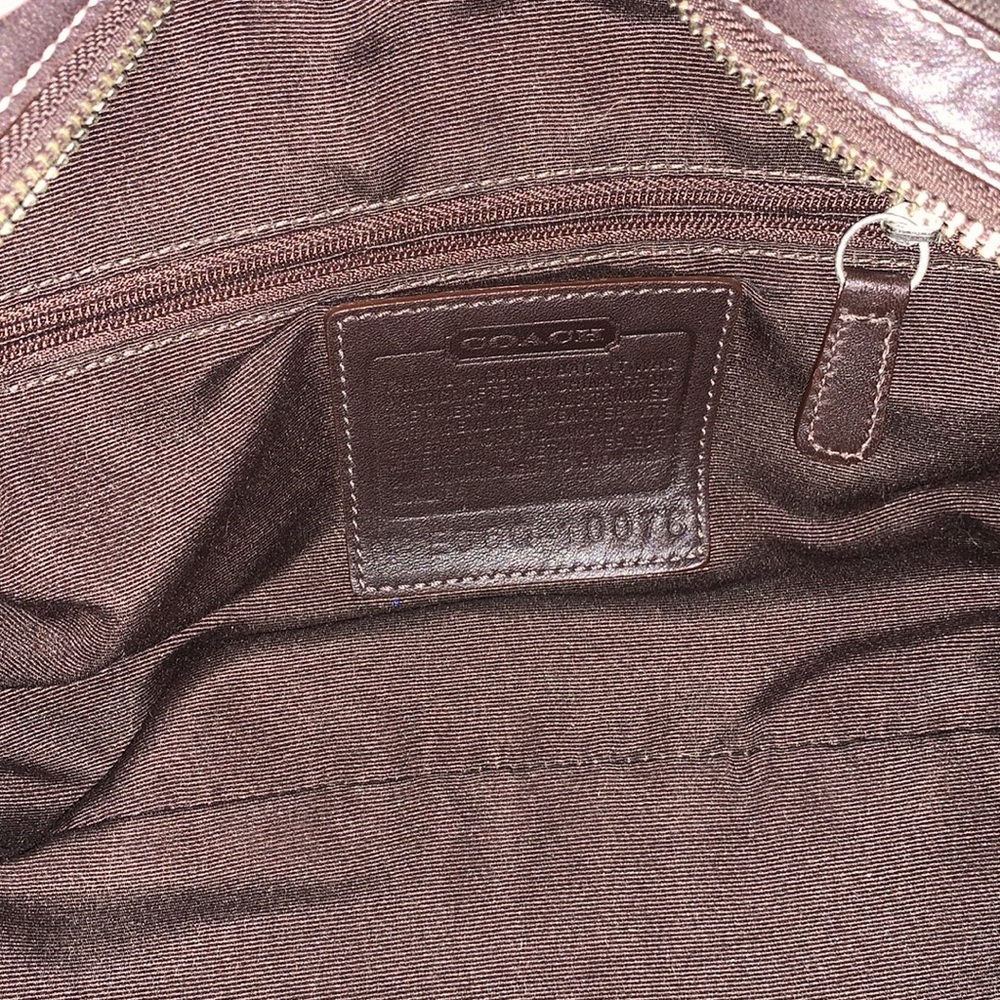 AUTHENTIC Chocolate brown Coach satchel. Perfect condition! - Picture 8 of 8